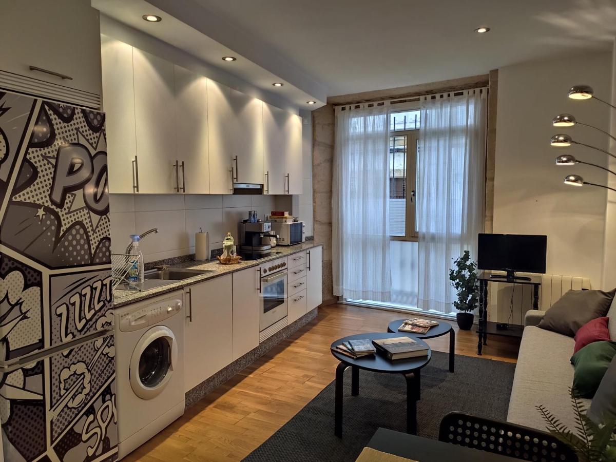 Apartamento detrás de María Pita- Ciudad Vieja Corunha Exterior foto